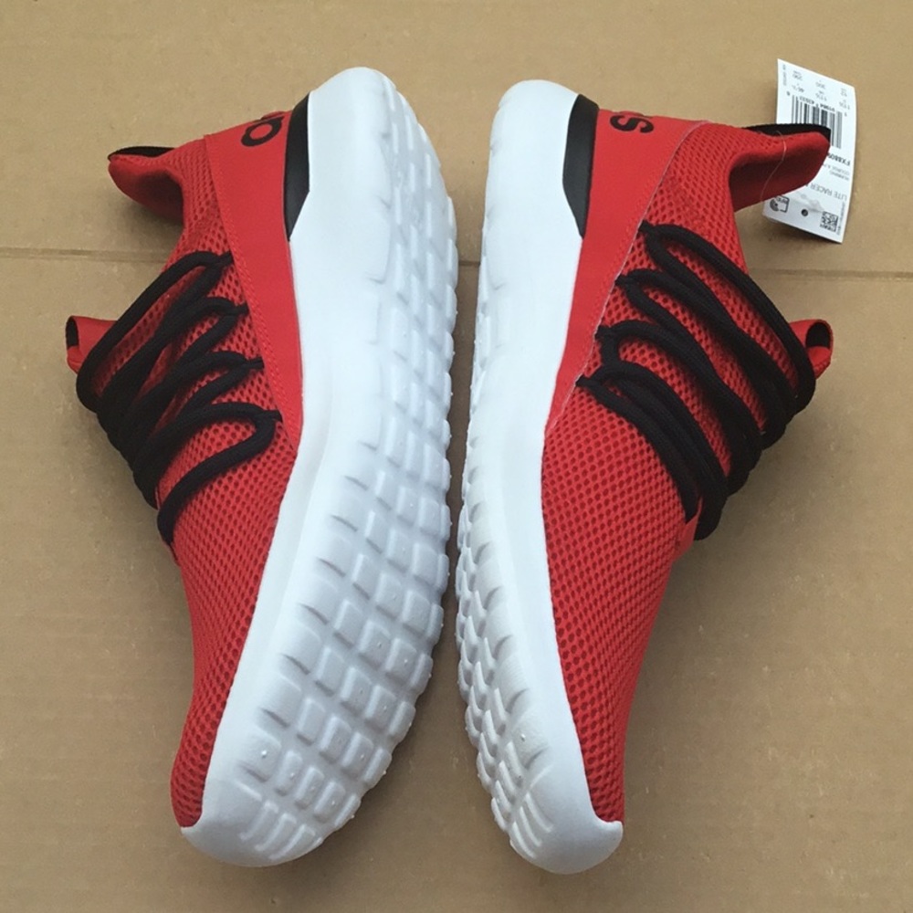 Red adidas sneakers - Picture 4 of 8